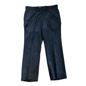 Vintage Pendleton Trousers Mens 38 x 29.5 Gray 100% Wool Flat Front Pants‎
